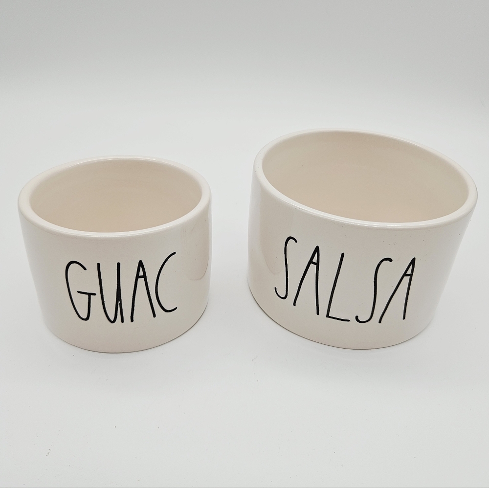 RAE DUNN | Salsa & Guac serving bowls
